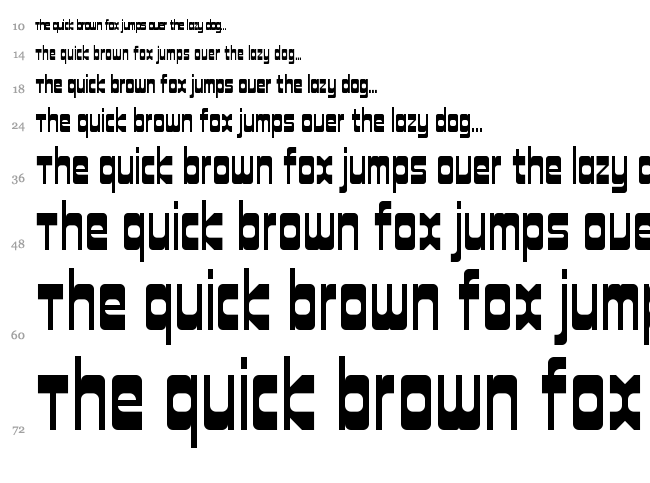 Cowboy Hippie Pro font waterfall